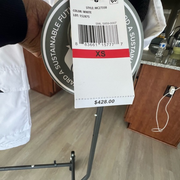 NWT MK Michael Kors 3/4 coat XS - Picture 9 of 10